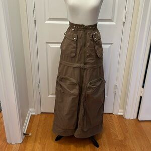 Jaded London Convertible Cargo Midi Skirt Sz 6 Worn once Great Condition 💚💚💚